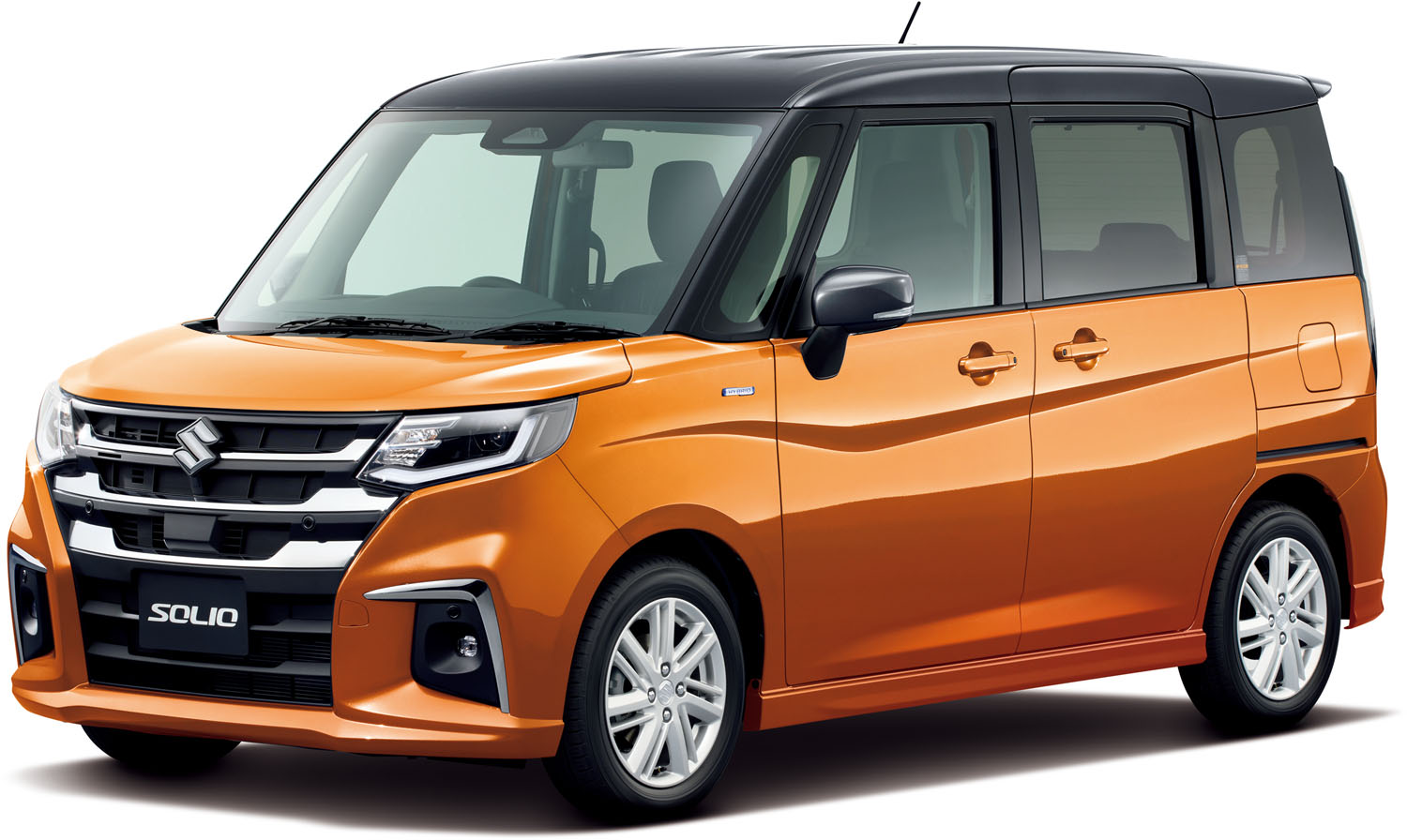 フレイムオレンジパールメタリック ガンメタリック2トーンルーフ（HYBRID MZのみ）