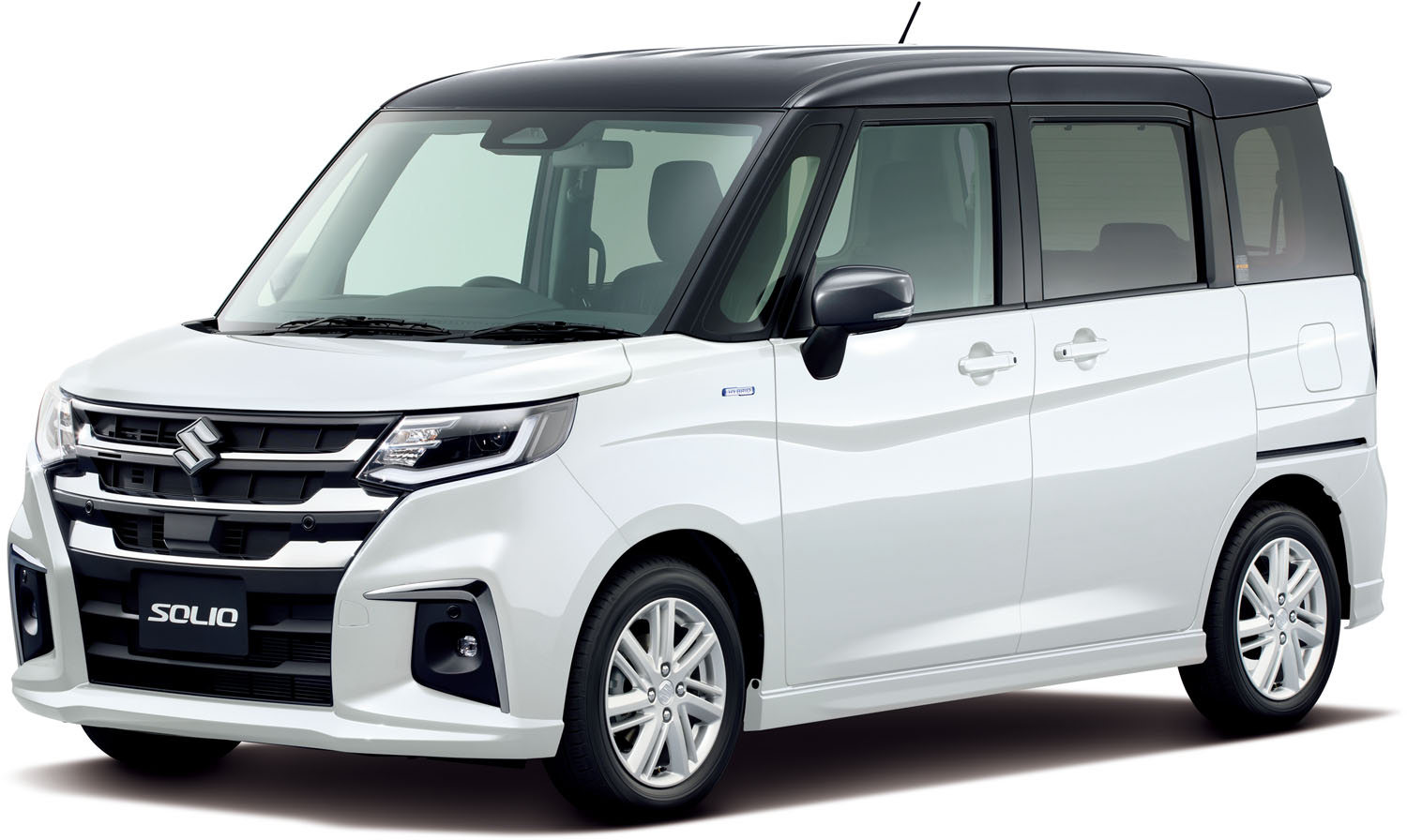 ピュアホワイトパール ガンメタリック2トーンルーフ（HYBRID MZのみ）