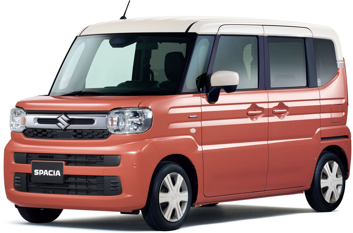 コーラルオレンジメタリック ソフトベージュ2トーンルーフ（HYBRID Xのみ）