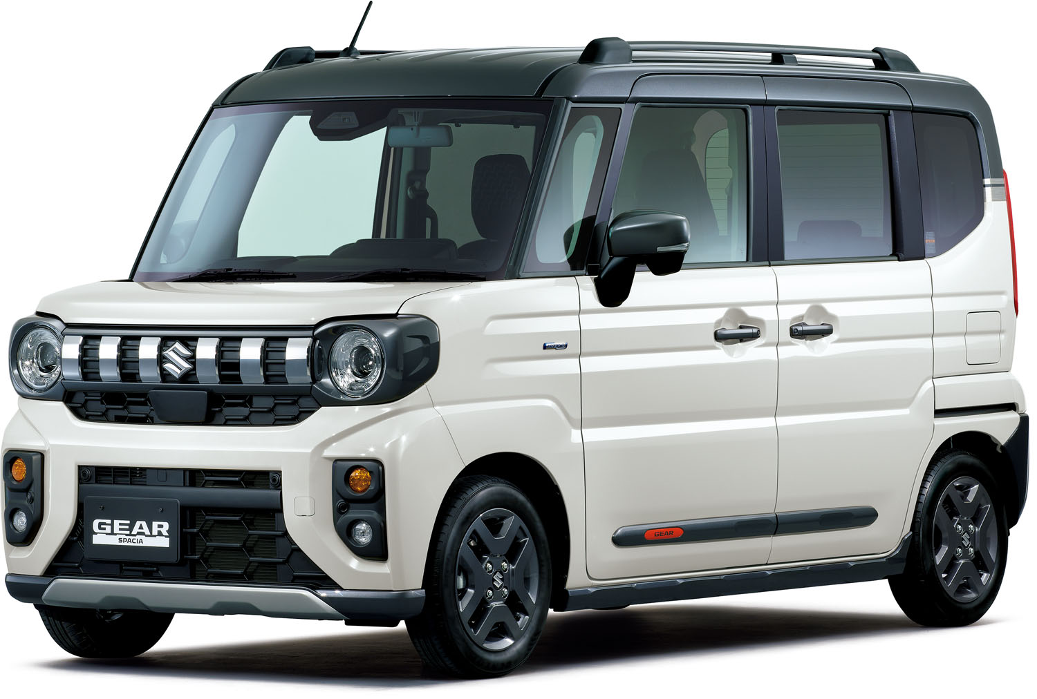 ソフトベージュメタリック ガンメタリック2トーンルーフ