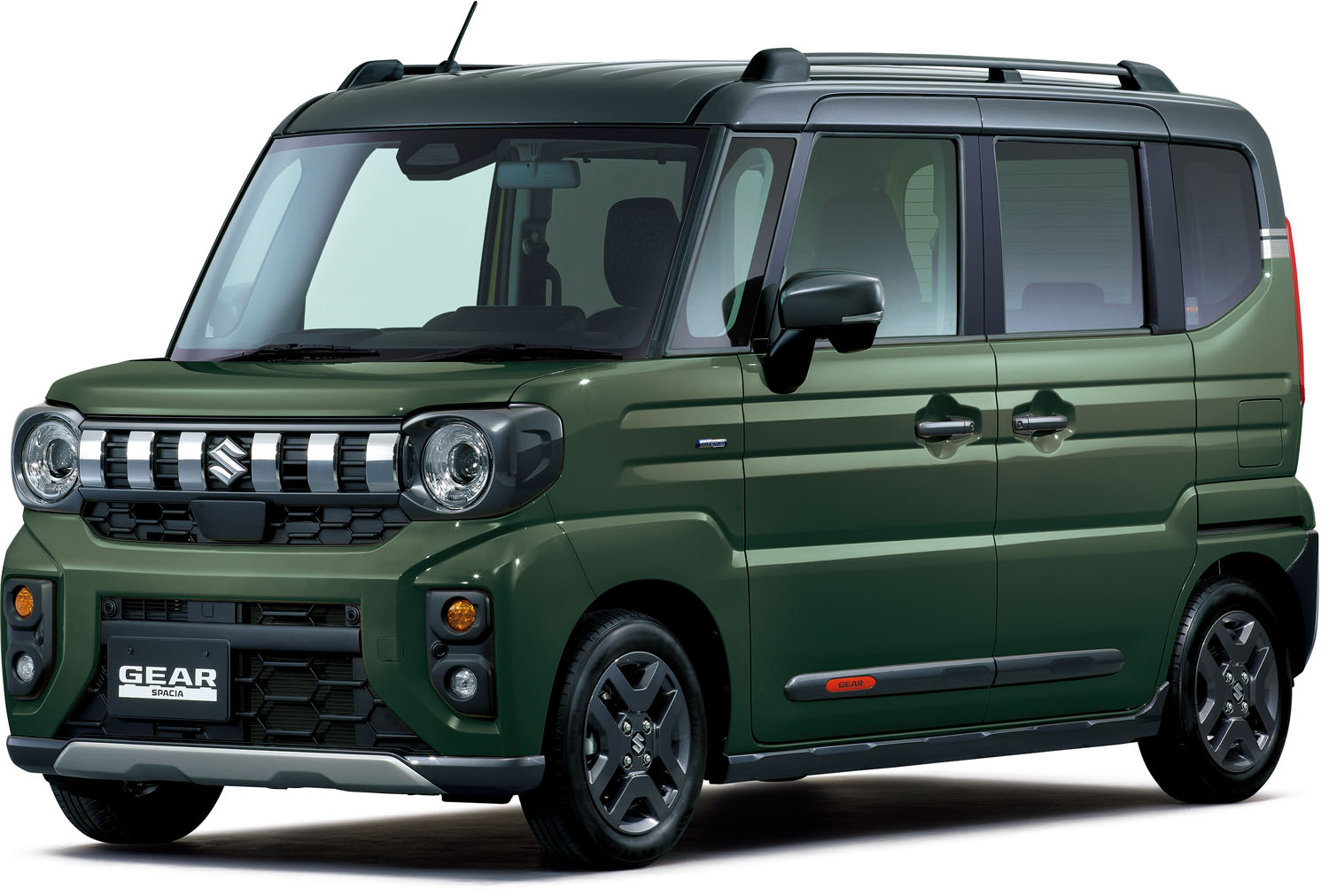 クールカーキパールメタリック ガンメタリック2トーンルーフ