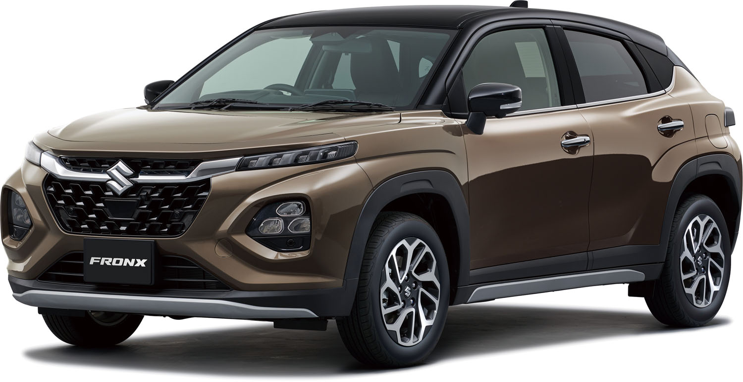 アースンブラウンパールメタリック ブラック2トーンルーフ