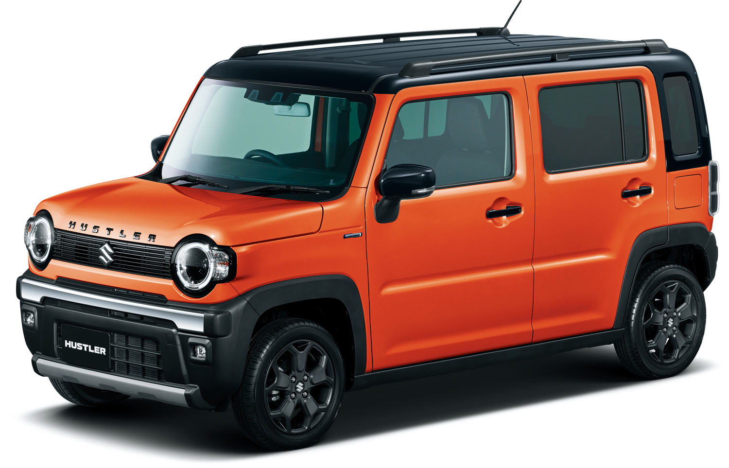 バーミリオンオレンジ ブラック2トーン