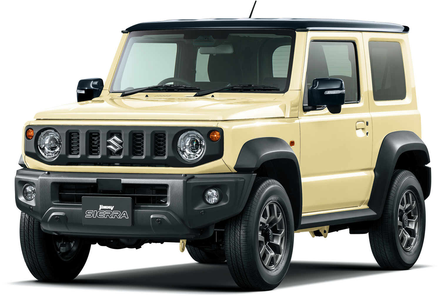 シフォンアイボリーメタリック ブラック2トーンルーフ