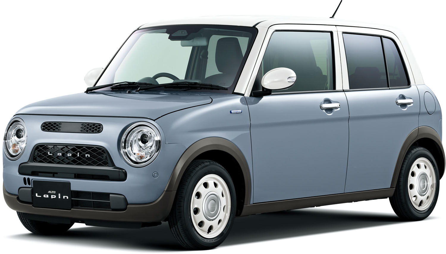 フォギーブルーパールメタリック ソフトベージュ2トーンルーフ(HYBRID Xのみ)