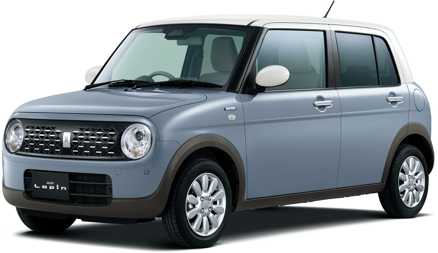 フォギーブルーパールメタリック ソフトベージュ2トーンルーフ(HYBRID Xのみ)