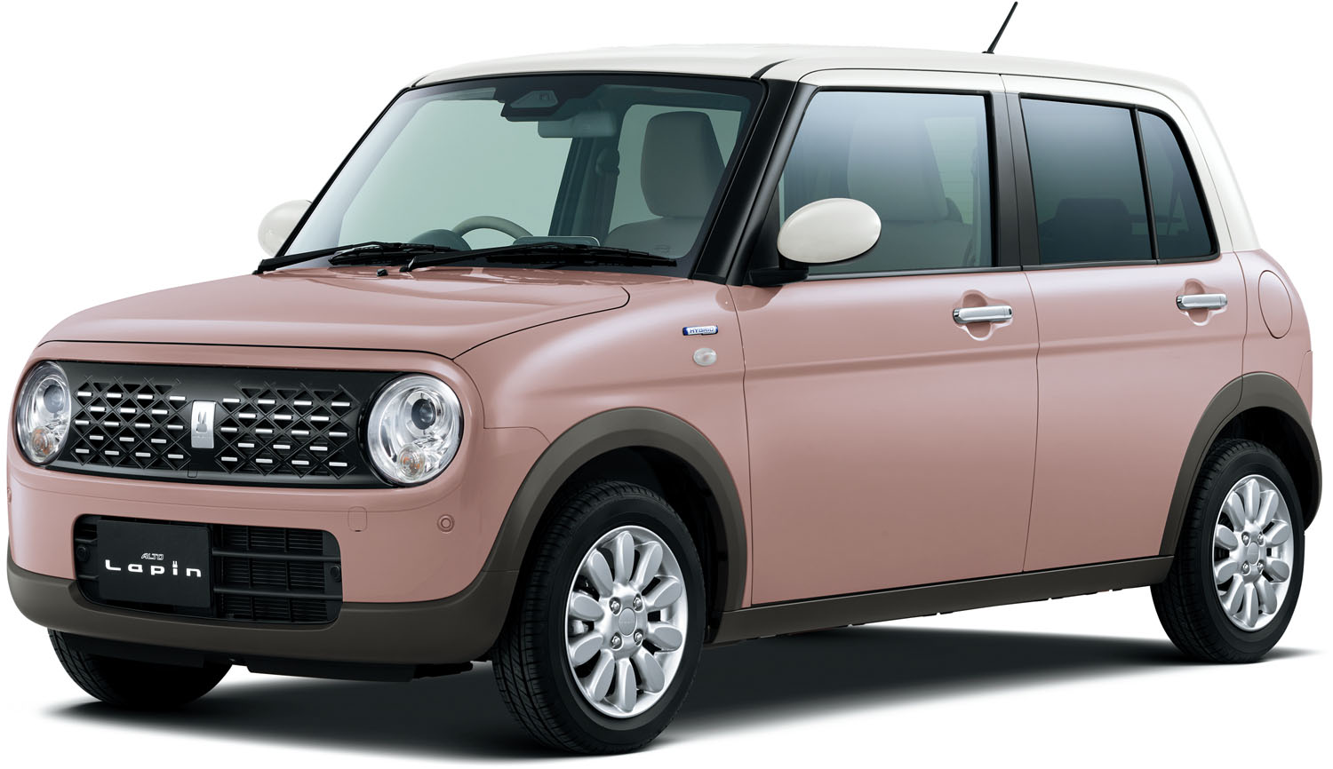 テラコッタピンクメタリック ソフトベージュ2トーンルーフ(HYBRID Xのみ)