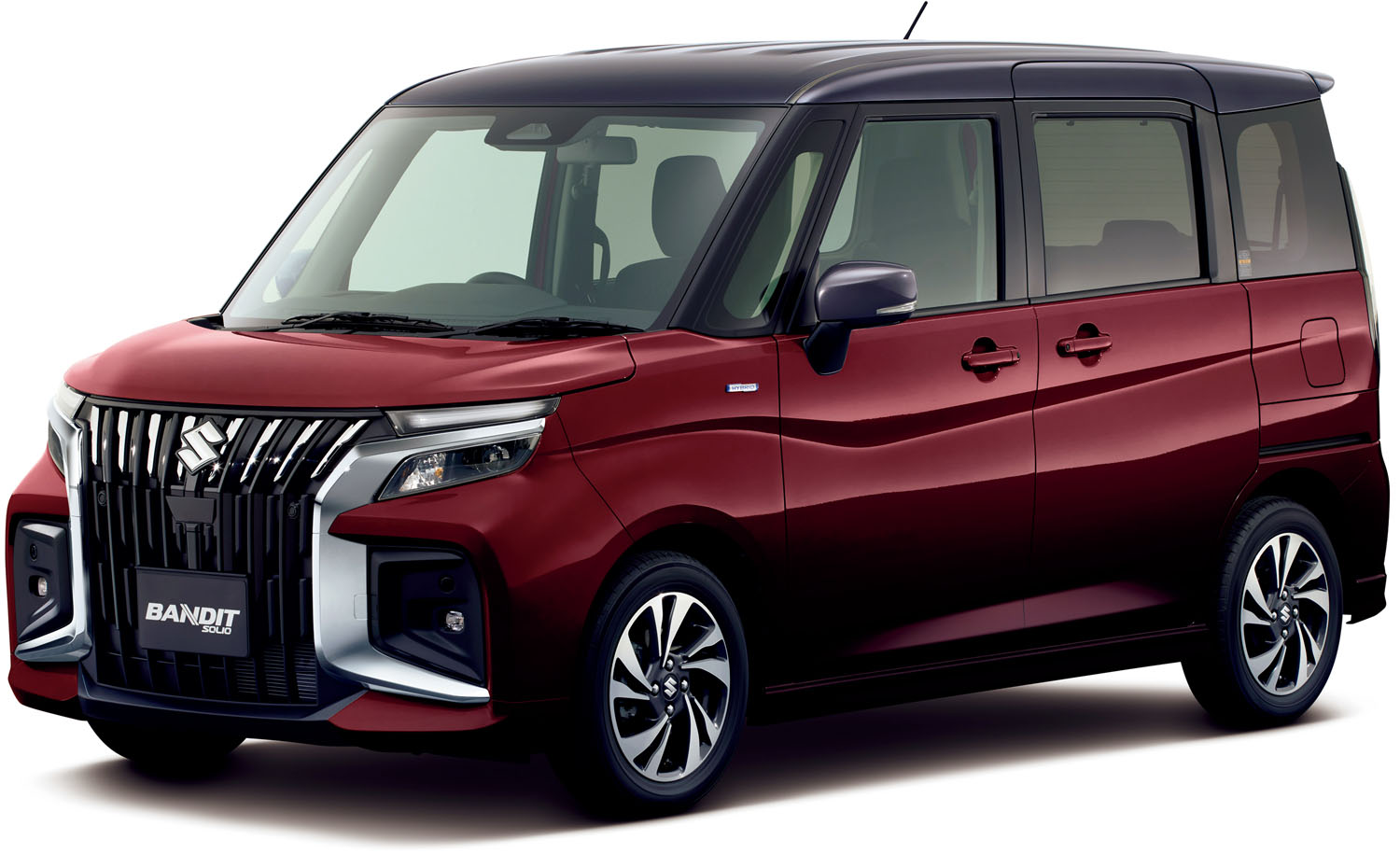 メロウディープレッドパール ガンメタリック2トーンルーフ