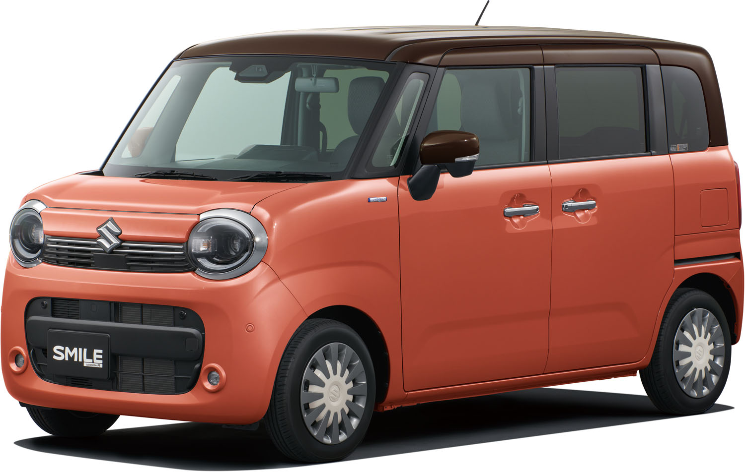 コーラルオレンジメタリック アーバンブラウン2トーンルーフ（HYBRID S/HYBRID X）