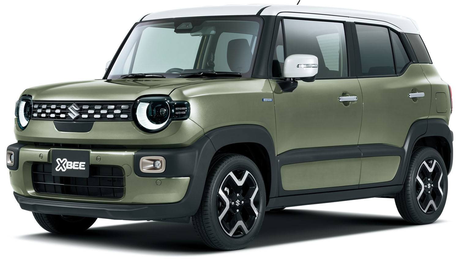 タフカーキパールメタリック ホワイト2トーンルーフ